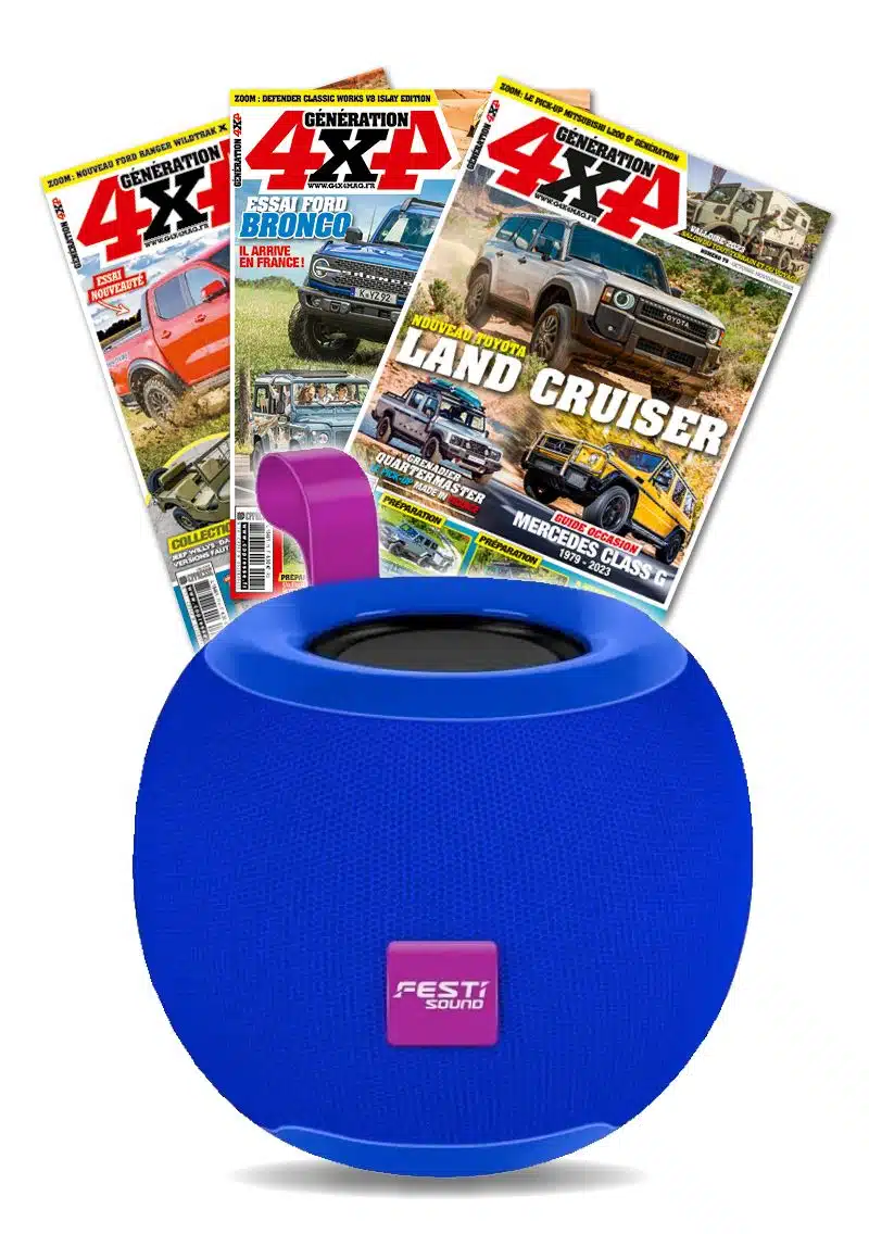 Réabonnement Generation 4×4 + enceinte bluetooth